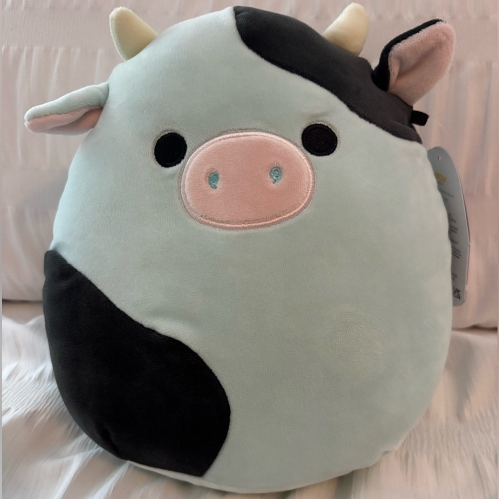 Squishmallows Mint Cow Cillian Plush toy stuffed animal 8”  -NWT